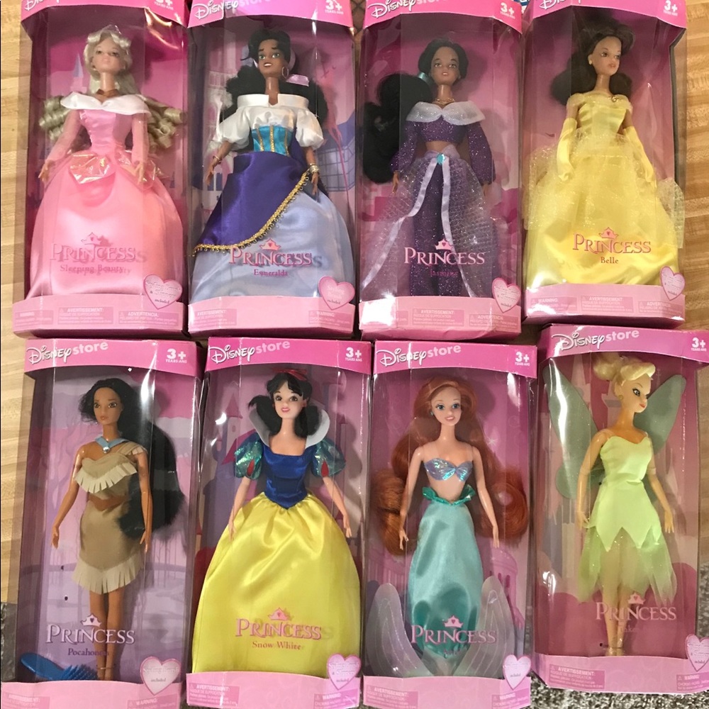Full collection of Collector Disney Princess Dolls